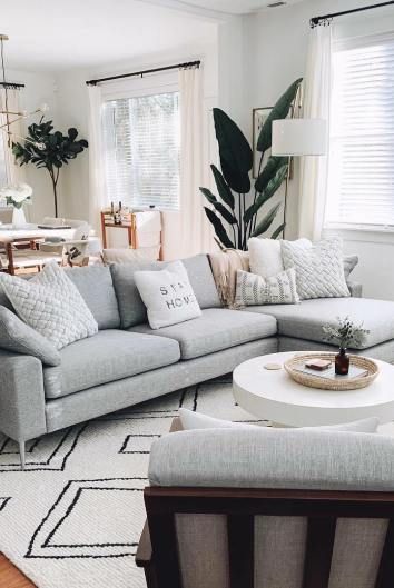 11 Minimalist Scandinavian Sofas in Gray, Beige, & Blue