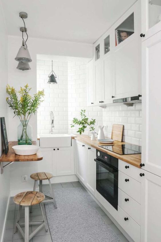 10 of the Smartest Small Kitchens We've Ever Seen — Small Space Kitchens #smallkitchendesign