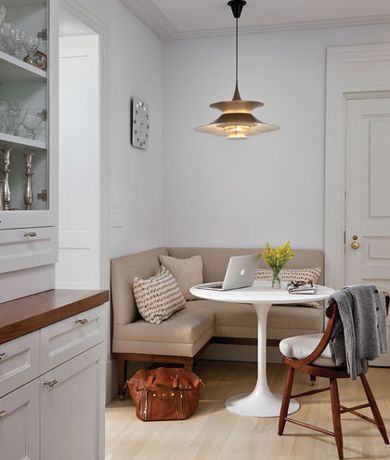 Dreaming of a breakfast nook or looking to maximize space? The answer to your kitchen seating conundrum may be a banquette.