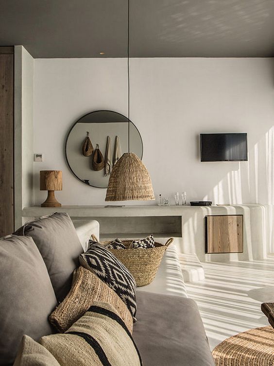 Wonderful 55 Stunning Rustic Living Room Design Trends and Ideas