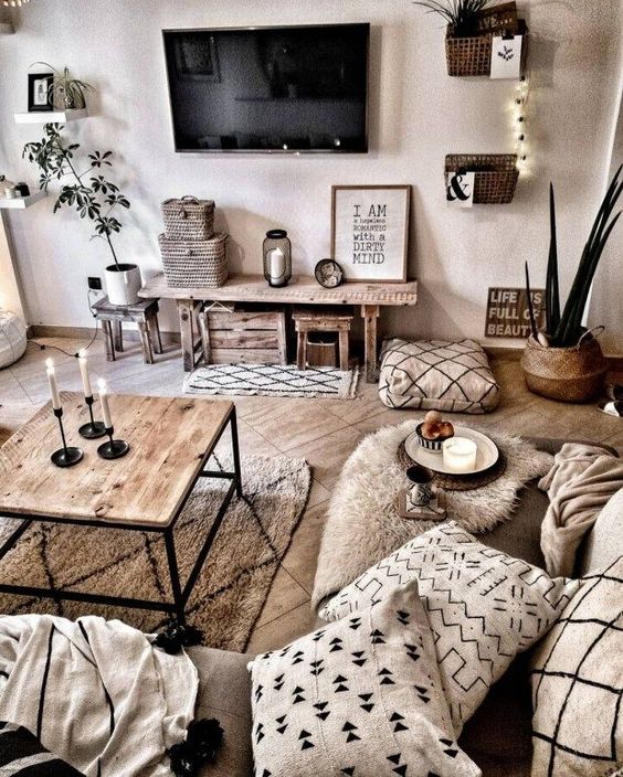 📌 96 Incroyable Rustic Apartment Living Design Ideas Chambre - Comment faire pour créer un décor 6114 Salon rustique ## rusticlivingroom # livingroomideas # livingroomdesign #ideesdesalon