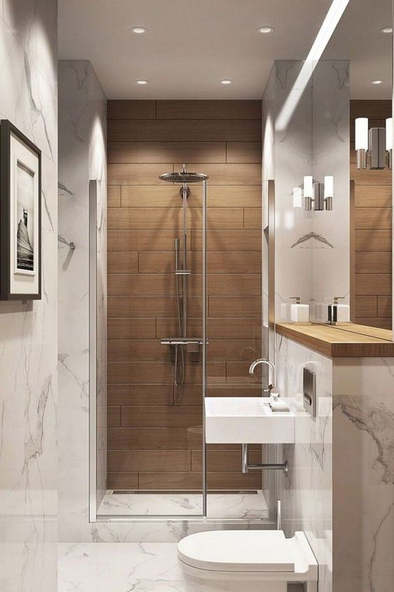 Best Small Bathroom Ideas for Improving Beautification #Smallbathroom #smallbathroomideas #fortinyhosuse #bathroomideas #uniquebathroom #classicbathroom #smallbathroomideasnobathtub