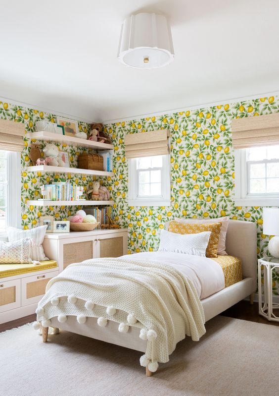 This Bright and Beautiful Bedroom Steers Clear of Kids’ Rooms Cliches