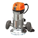 Ridgid 11-Amp 2 Peak Hp 1/2' Corded Variable Fixed Base Router R22002