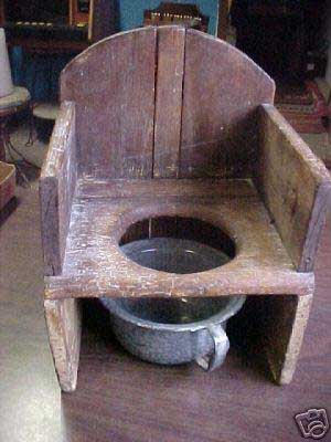 chamber pot toilet