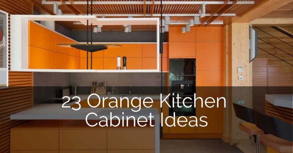 23 Orange Kitchen Cabinet Ideas