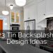 23 Tin Backsplash Design Ideas for Your Kitchen