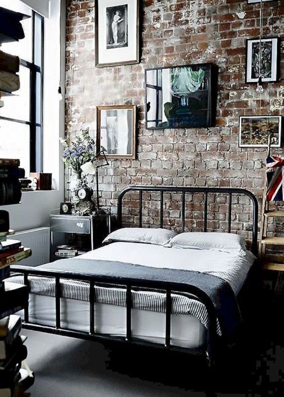 industrial bedroom design