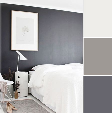 monochromatic color scheme bedroom