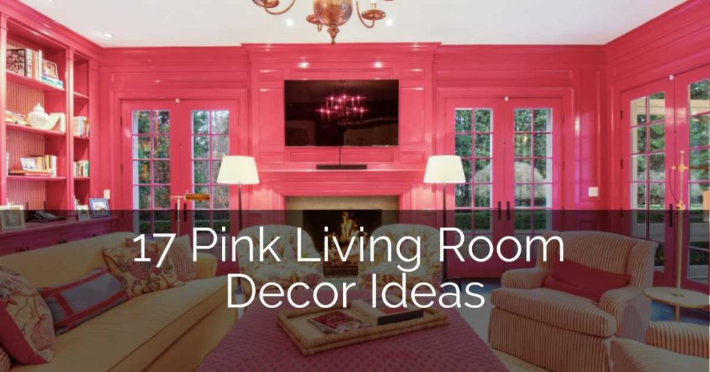 17 Pink Living Room Decor Ideas