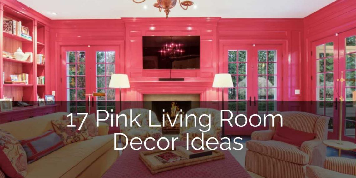 17 Pink Living Room Decor Ideas Home Inside