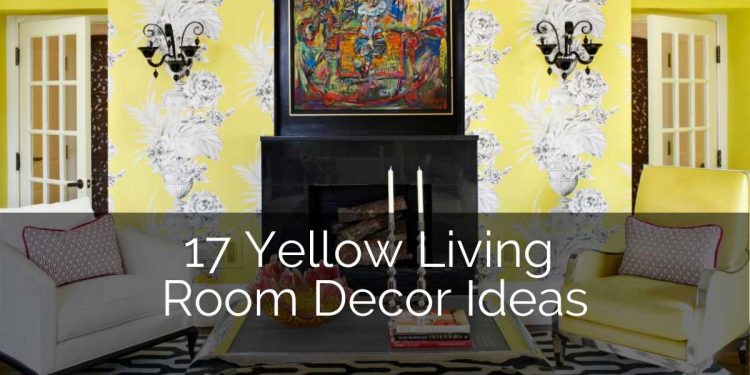 17 Yellow Living Room Decor Ideas